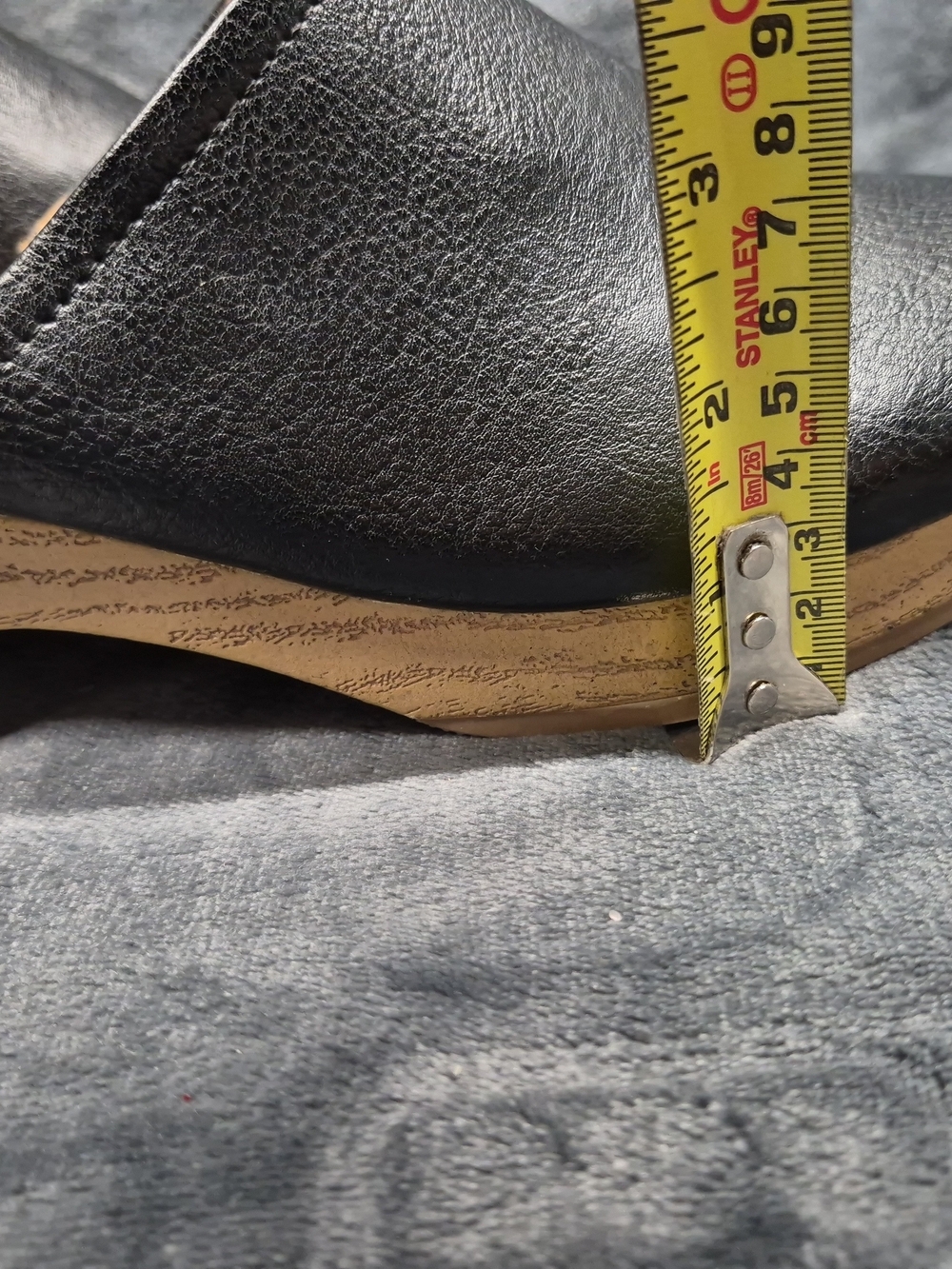 Universal Thread Size 10 Clogs Magnolia Black Shoes Slip On Heel Wedge Target - Picture 11 of 16